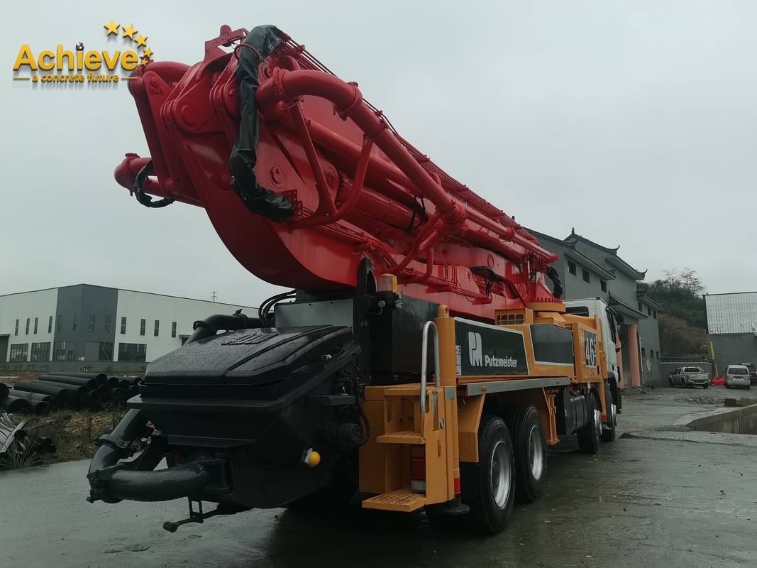 Utilisé 42 mètres a refourbi machine Sany de pompe concrète de Putzmeister de camion la petite